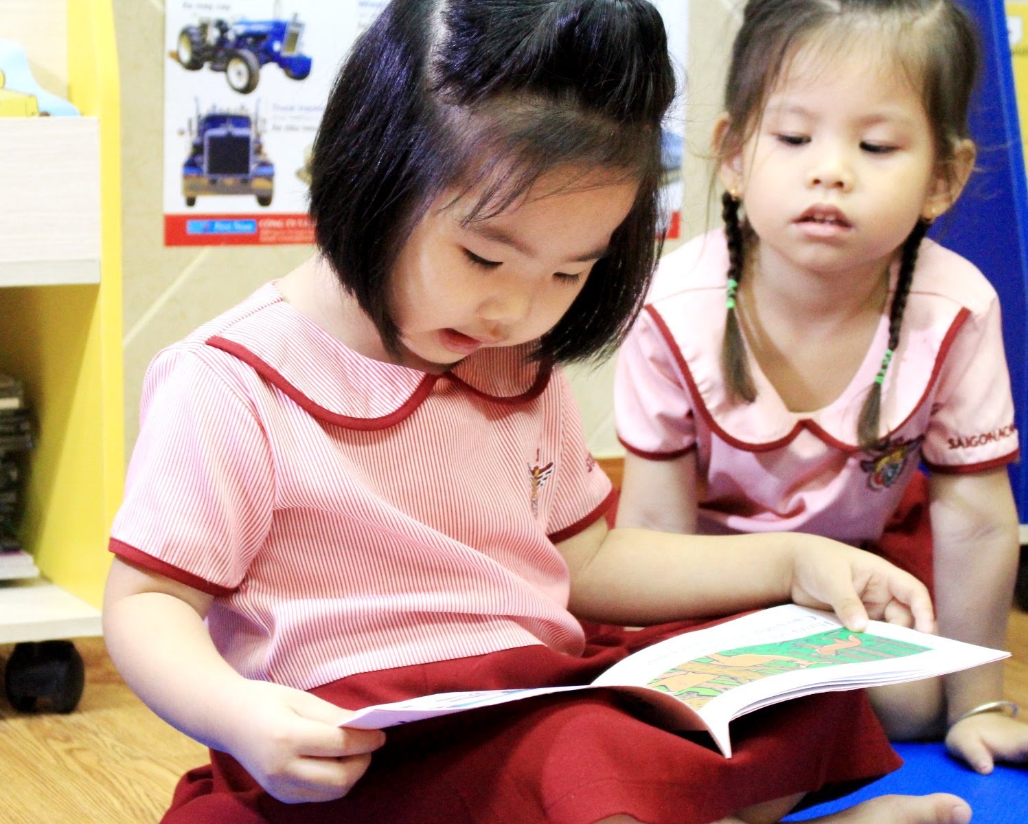 Một số cách thức đọc sách cùng trẻ mầm non - Mầm non Biên Giang
